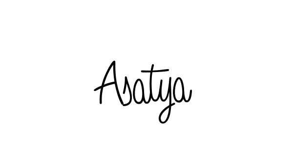 Here are the top 10 professional signature styles for the name Asatya. These are the best autograph styles you can use for your name. Asatya signature style 5 images and pictures png