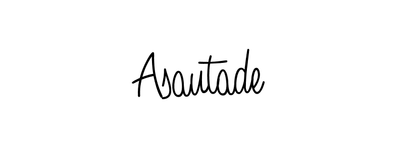 Best and Professional Signature Style for Asautade. Angelique-Rose-font-FFP Best Signature Style Collection. Asautade signature style 5 images and pictures png