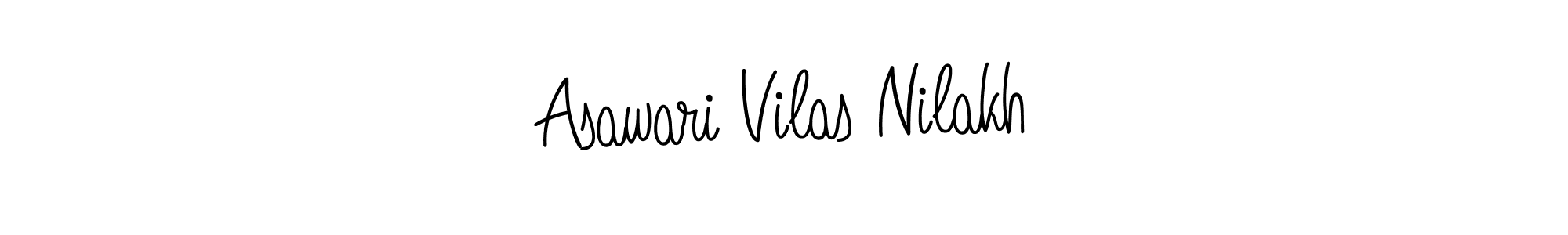 How to make Asawari Vilas Nilakh signature? Angelique-Rose-font-FFP is a professional autograph style. Create handwritten signature for Asawari Vilas Nilakh name. Asawari Vilas Nilakh signature style 5 images and pictures png