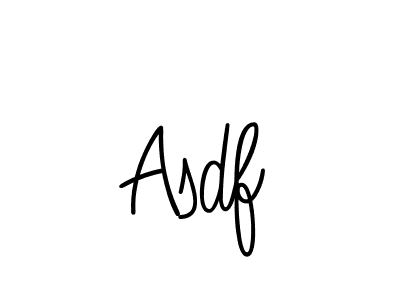 You should practise on your own different ways (Angelique-Rose-font-FFP) to write your name (Asdf) in signature. don't let someone else do it for you. Asdf signature style 5 images and pictures png