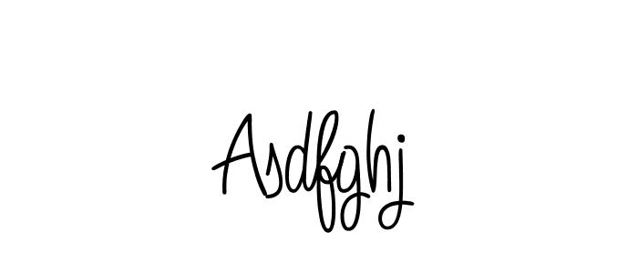How to Draw Asdfghj signature style? Angelique-Rose-font-FFP is a latest design signature styles for name Asdfghj. Asdfghj signature style 5 images and pictures png