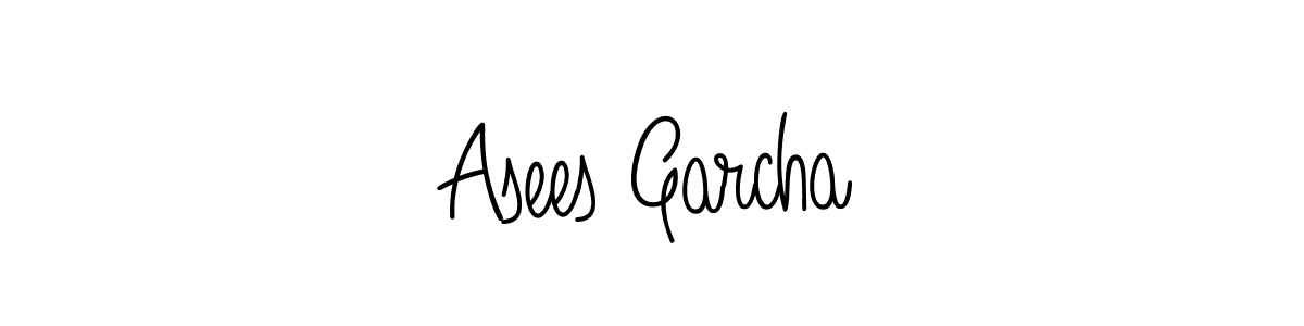 Angelique-Rose-font-FFP is a professional signature style that is perfect for those who want to add a touch of class to their signature. It is also a great choice for those who want to make their signature more unique. Get Asees Garcha name to fancy signature for free. Asees Garcha signature style 5 images and pictures png