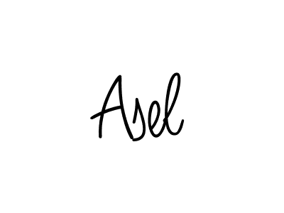 Create a beautiful signature design for name Asel. With this signature (Angelique-Rose-font-FFP) fonts, you can make a handwritten signature for free. Asel signature style 5 images and pictures png