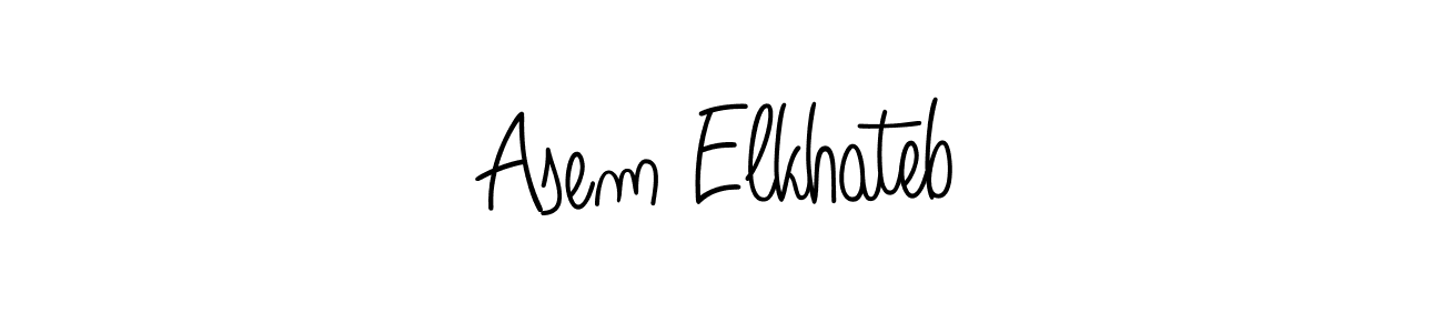 if you are searching for the best signature style for your name Asem Elkhateb. so please give up your signature search. here we have designed multiple signature styles  using Angelique-Rose-font-FFP. Asem Elkhateb signature style 5 images and pictures png