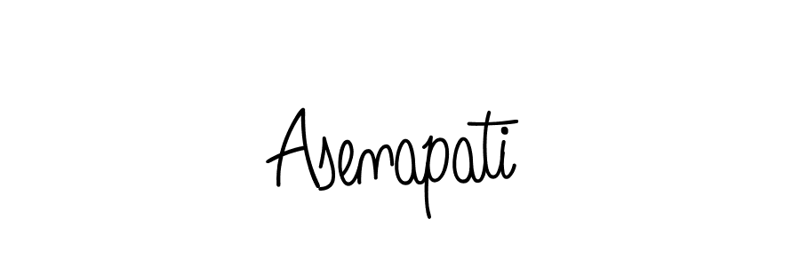 How to make Asenapati signature? Angelique-Rose-font-FFP is a professional autograph style. Create handwritten signature for Asenapati name. Asenapati signature style 5 images and pictures png