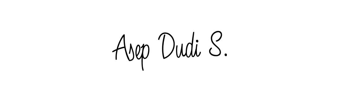 Once you've used our free online signature maker to create your best signature Angelique-Rose-font-FFP style, it's time to enjoy all of the benefits that Asep Dudi S. name signing documents. Asep Dudi S. signature style 5 images and pictures png