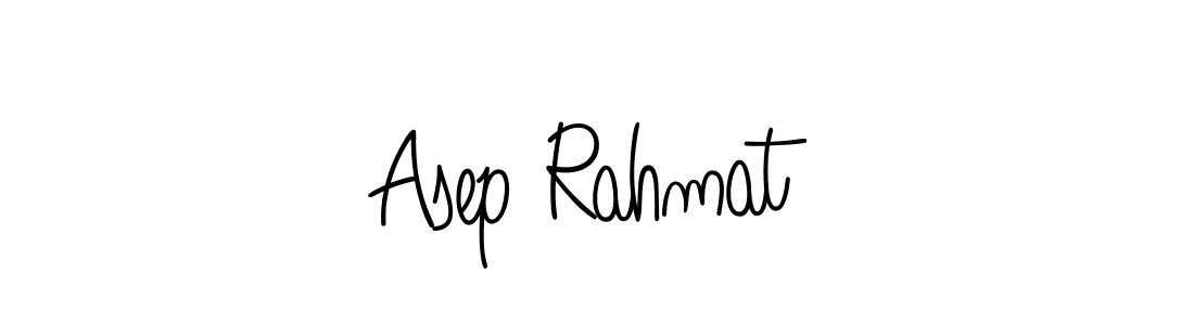 Also we have Asep Rahmat name is the best signature style. Create professional handwritten signature collection using Angelique-Rose-font-FFP autograph style. Asep Rahmat signature style 5 images and pictures png