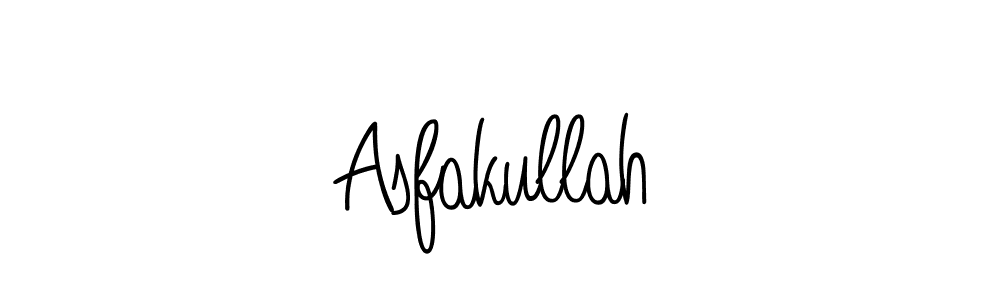 Make a beautiful signature design for name Asfakullah. With this signature (Angelique-Rose-font-FFP) style, you can create a handwritten signature for free. Asfakullah signature style 5 images and pictures png