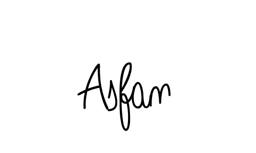 How to make Asfan signature? Angelique-Rose-font-FFP is a professional autograph style. Create handwritten signature for Asfan name. Asfan signature style 5 images and pictures png