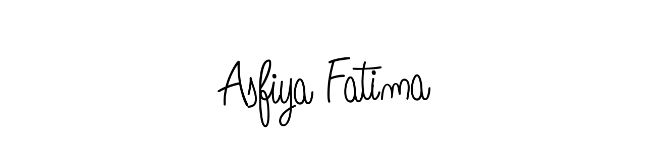 Make a beautiful signature design for name Asfiya Fatima. Use this online signature maker to create a handwritten signature for free. Asfiya Fatima signature style 5 images and pictures png