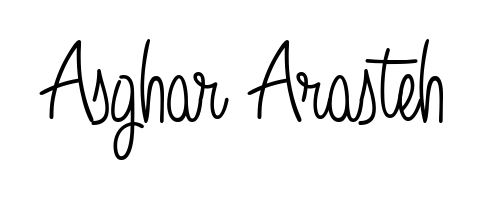The Angelique-Rose-font-FFP font transforms the name Asghar Arasteh into an executive sign with sharp precision and distinguished character. Asghar Arasteh signature style 5 images and pictures png