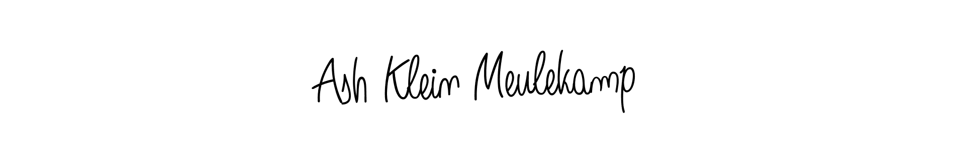 It looks lik you need a new signature style for name Ash Klein Meulekamp. Design unique handwritten (Angelique-Rose-font-FFP) signature with our free signature maker in just a few clicks. Ash Klein Meulekamp signature style 5 images and pictures png