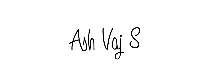 Angelique-Rose-font-FFP is a professional signature style that is perfect for those who want to add a touch of class to their signature. It is also a great choice for those who want to make their signature more unique. Get Ash Vaj S name to fancy signature for free. Ash Vaj S signature style 5 images and pictures png