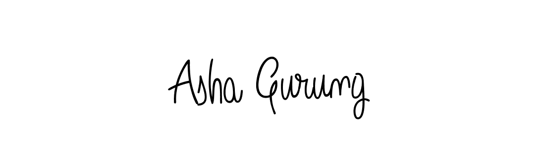 Make a short Asha Gurung signature style. Manage your documents anywhere anytime using Angelique-Rose-font-FFP. Create and add eSignatures, submit forms, share and send files easily. Asha Gurung signature style 5 images and pictures png