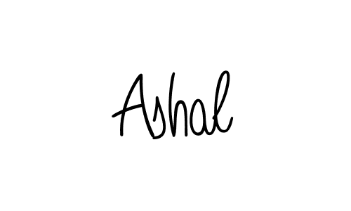 How to Draw Ashal signature style? Angelique-Rose-font-FFP is a latest design signature styles for name Ashal. Ashal signature style 5 images and pictures png