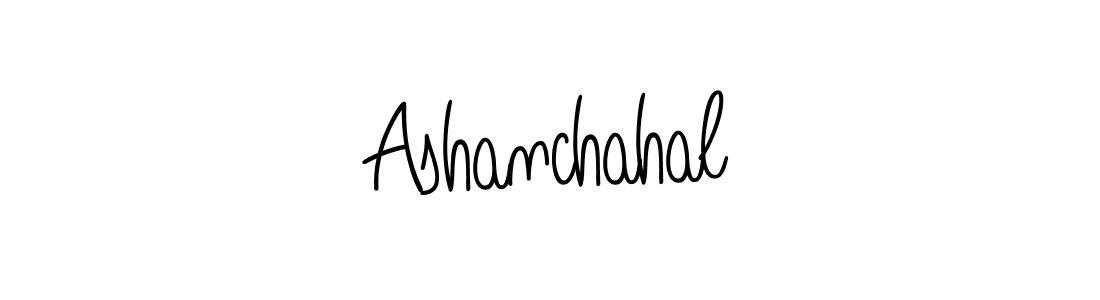 if you are searching for the best signature style for your name Ashanchahal. so please give up your signature search. here we have designed multiple signature styles  using Angelique-Rose-font-FFP. Ashanchahal signature style 5 images and pictures png