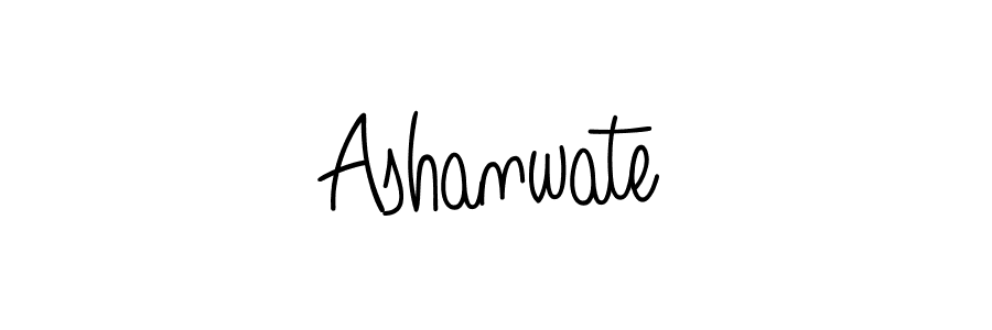 Make a beautiful signature design for name Ashanwate. With this signature (Angelique-Rose-font-FFP) style, you can create a handwritten signature for free. Ashanwate signature style 5 images and pictures png