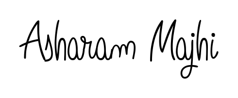 Make a beautiful signature design for name Asharam Majhi. With this signature (Angelique-Rose-font-FFP) style, you can create a handwritten signature for free. Asharam Majhi signature style 5 images and pictures png