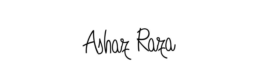 Design your own signature with our free online signature maker. With this signature software, you can create a handwritten (Angelique-Rose-font-FFP) signature for name Ashaz Raza. Ashaz Raza signature style 5 images and pictures png