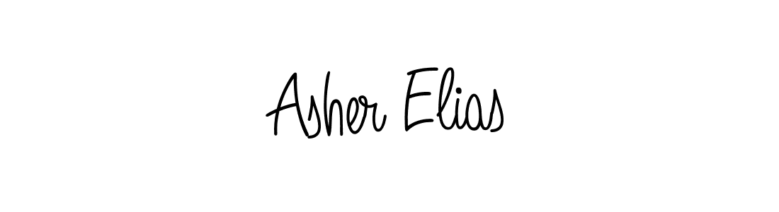 Make a beautiful signature design for name Asher Elias. Use this online signature maker to create a handwritten signature for free. Asher Elias signature style 5 images and pictures png