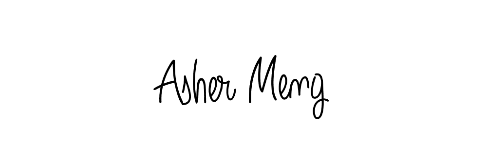 Make a short Asher Meng signature style. Manage your documents anywhere anytime using Angelique-Rose-font-FFP. Create and add eSignatures, submit forms, share and send files easily. Asher Meng signature style 5 images and pictures png