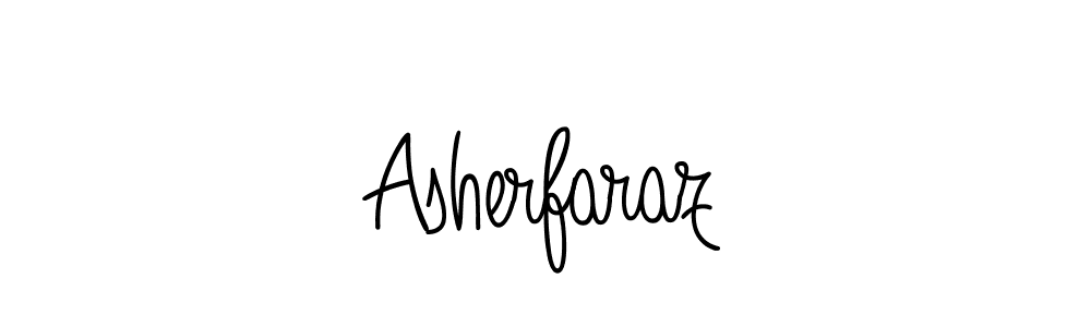 How to Draw Asherfaraz signature style? Angelique-Rose-font-FFP is a latest design signature styles for name Asherfaraz. Asherfaraz signature style 5 images and pictures png