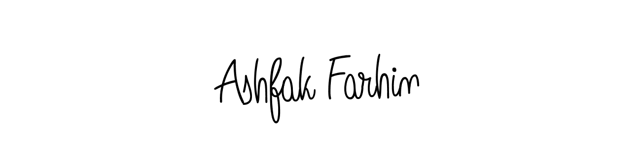 How to make Ashfak Farhin signature? Angelique-Rose-font-FFP is a professional autograph style. Create handwritten signature for Ashfak Farhin name. Ashfak Farhin signature style 5 images and pictures png