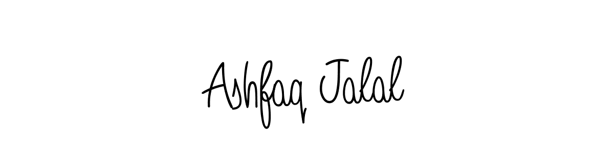 Design your own signature with our free online signature maker. With this signature software, you can create a handwritten (Angelique-Rose-font-FFP) signature for name Ashfaq Jalal. Ashfaq Jalal signature style 5 images and pictures png