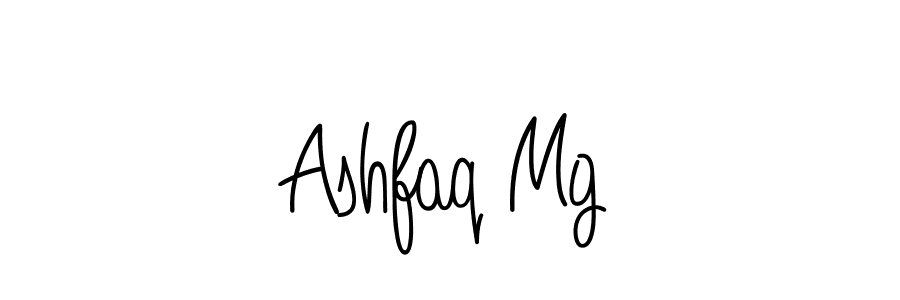 How to Draw Ashfaq Mg signature style? Angelique-Rose-font-FFP is a latest design signature styles for name Ashfaq Mg. Ashfaq Mg signature style 5 images and pictures png