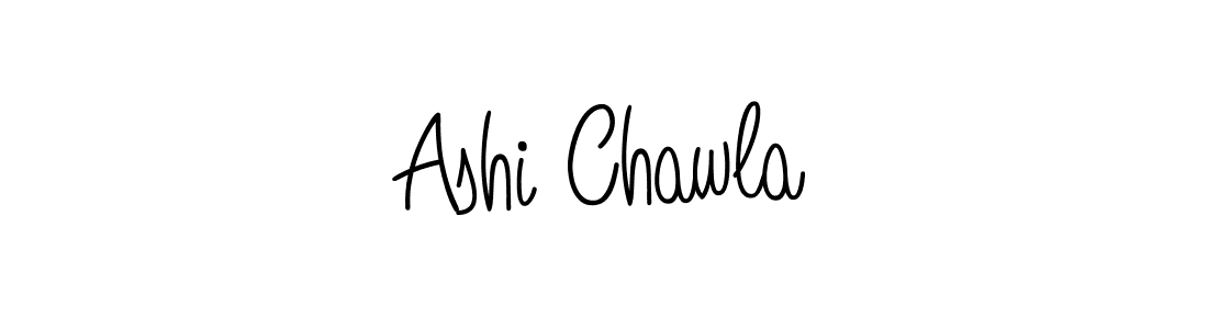 Also we have Ashi Chawla name is the best signature style. Create professional handwritten signature collection using Angelique-Rose-font-FFP autograph style. Ashi Chawla signature style 5 images and pictures png