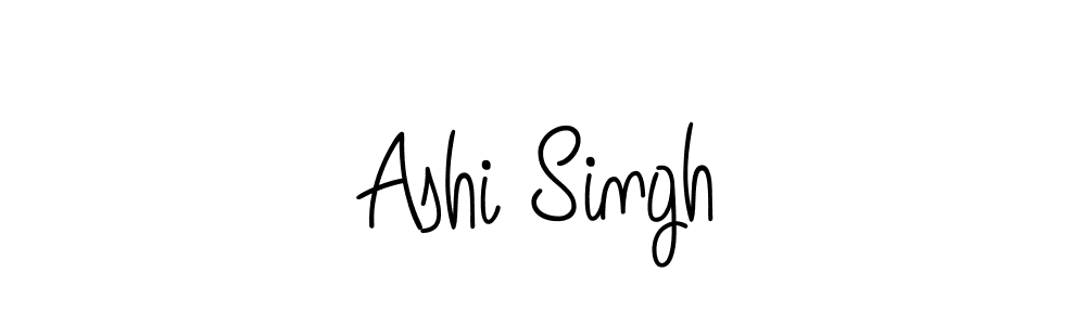 Ashi Singh stylish signature style. Best Handwritten Sign (Angelique-Rose-font-FFP) for my name. Handwritten Signature Collection Ideas for my name Ashi Singh. Ashi Singh signature style 5 images and pictures png