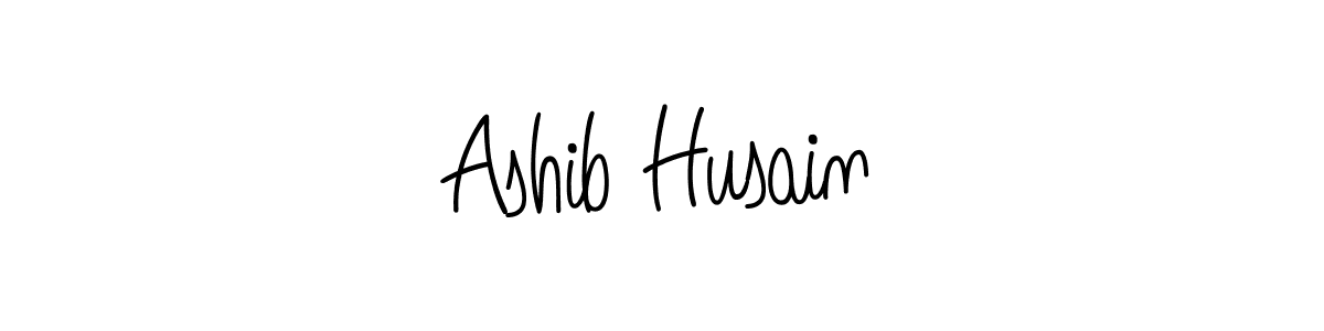 Create a beautiful signature design for name Ashib Husain. With this signature (Angelique-Rose-font-FFP) fonts, you can make a handwritten signature for free. Ashib Husain signature style 5 images and pictures png