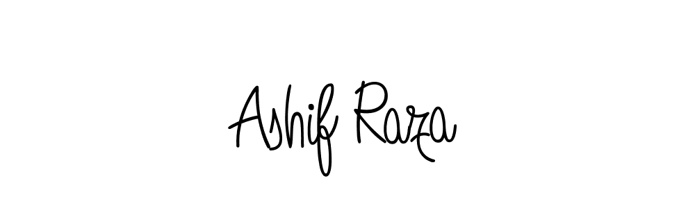 Ashif Raza stylish signature style. Best Handwritten Sign (Angelique-Rose-font-FFP) for my name. Handwritten Signature Collection Ideas for my name Ashif Raza. Ashif Raza signature style 5 images and pictures png