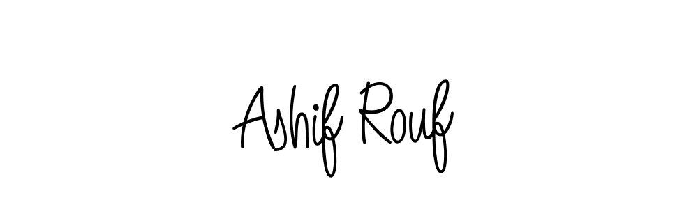 Design your own signature with our free online signature maker. With this signature software, you can create a handwritten (Angelique-Rose-font-FFP) signature for name Ashif Rouf. Ashif Rouf signature style 5 images and pictures png