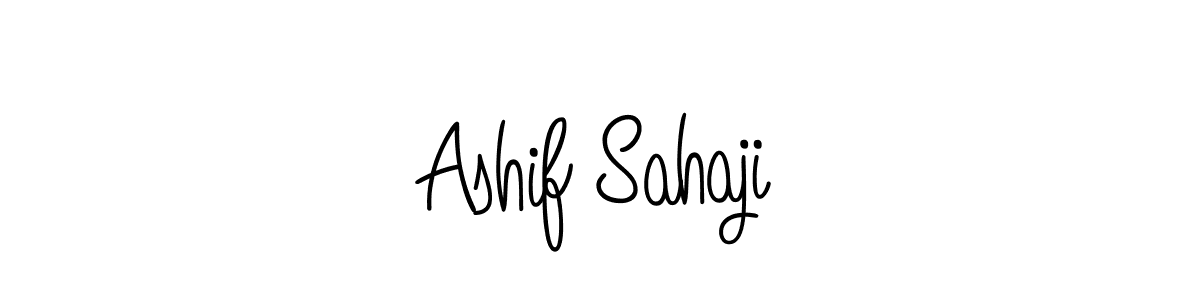 Similarly Angelique-Rose-font-FFP is the best handwritten signature design. Signature creator online .You can use it as an online autograph creator for name Ashif Sahaji. Ashif Sahaji signature style 5 images and pictures png
