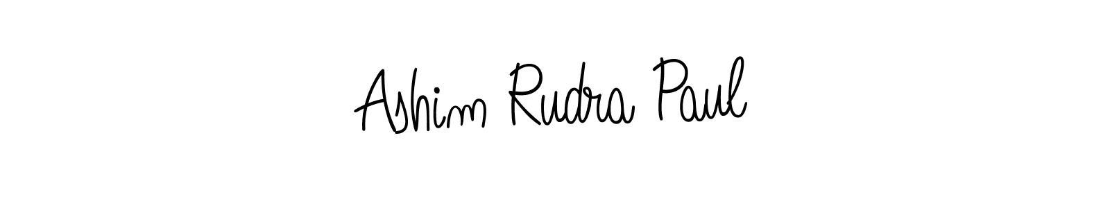 Use a signature maker to create a handwritten signature online. With this signature software, you can design (Angelique-Rose-font-FFP) your own signature for name Ashim Rudra Paul. Ashim Rudra Paul signature style 5 images and pictures png