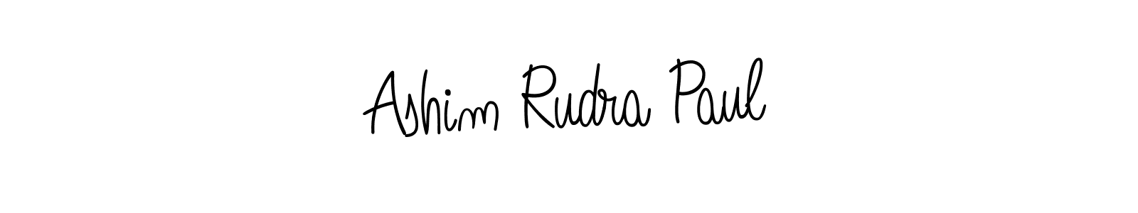 The best way (Angelique-Rose-font-FFP) to make a short signature is to pick only two or three words in your name. The name Ashim Rudra Paul include a total of six letters. For converting this name. Ashim Rudra Paul signature style 5 images and pictures png