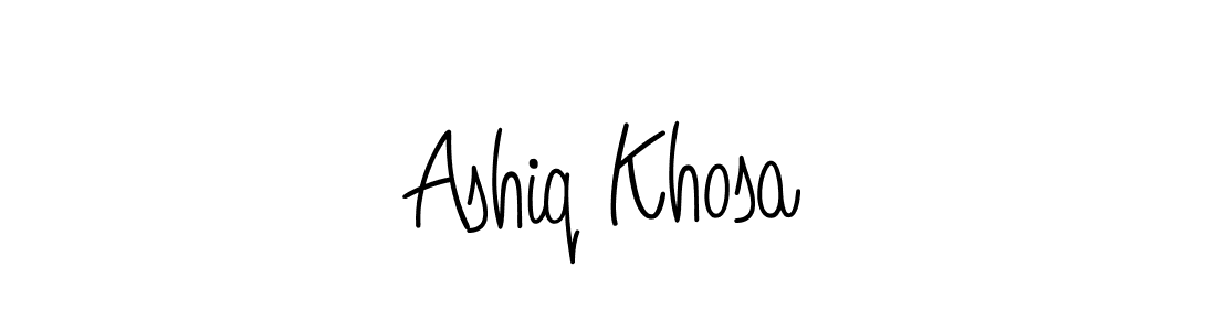 Here are the top 10 professional signature styles for the name Ashiq Khosa. These are the best autograph styles you can use for your name. Ashiq Khosa signature style 5 images and pictures png