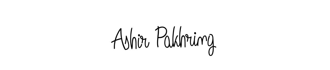 Make a beautiful signature design for name Ashir Pakhring. Use this online signature maker to create a handwritten signature for free. Ashir Pakhring signature style 5 images and pictures png