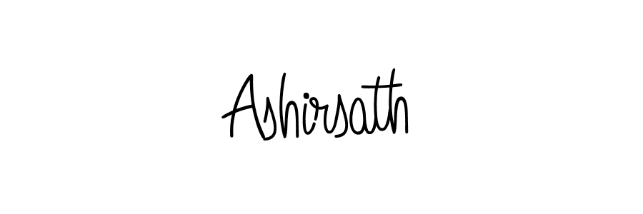 Ashirsath stylish signature style. Best Handwritten Sign (Angelique-Rose-font-FFP) for my name. Handwritten Signature Collection Ideas for my name Ashirsath. Ashirsath signature style 5 images and pictures png