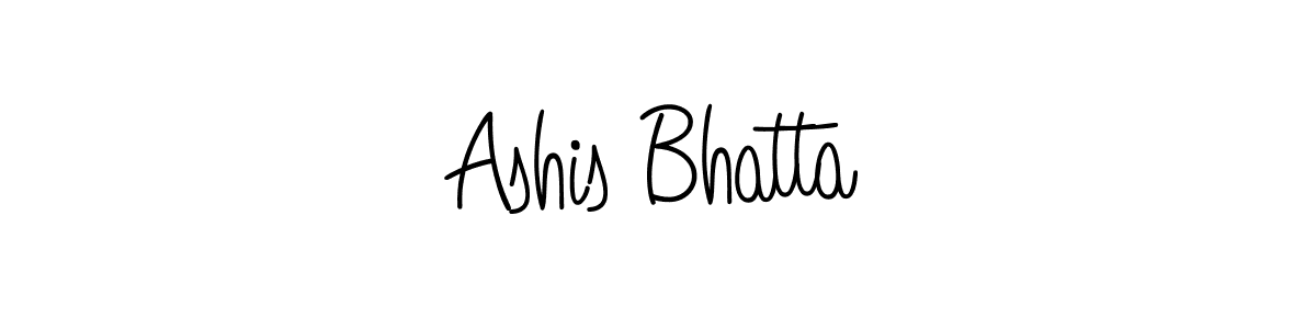 if you are searching for the best signature style for your name Ashis Bhatta. so please give up your signature search. here we have designed multiple signature styles  using Angelique-Rose-font-FFP. Ashis Bhatta signature style 5 images and pictures png