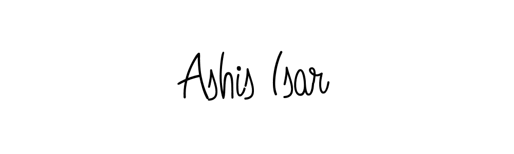 How to Draw Ashis Isar signature style? Angelique-Rose-font-FFP is a latest design signature styles for name Ashis Isar. Ashis Isar signature style 5 images and pictures png