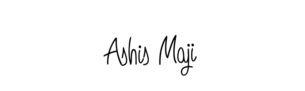 How to make Ashis Maji signature? Angelique-Rose-font-FFP is a professional autograph style. Create handwritten signature for Ashis Maji name. Ashis Maji signature style 5 images and pictures png