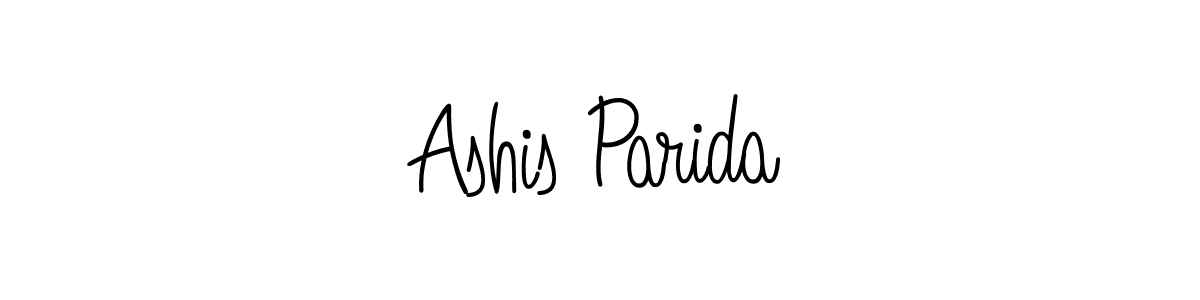 Make a short Ashis Parida signature style. Manage your documents anywhere anytime using Angelique-Rose-font-FFP. Create and add eSignatures, submit forms, share and send files easily. Ashis Parida signature style 5 images and pictures png
