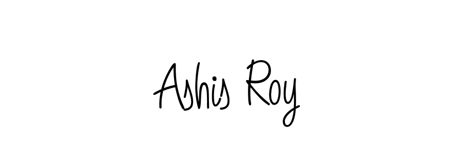 Design your own signature with our free online signature maker. With this signature software, you can create a handwritten (Angelique-Rose-font-FFP) signature for name Ashis Roy. Ashis Roy signature style 5 images and pictures png