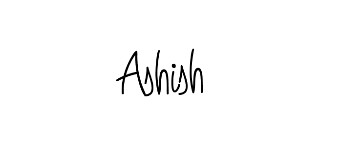 How to make Ashish  name signature. Use Angelique-Rose-font-FFP style for creating short signs online. This is the latest handwritten sign. Ashish  signature style 5 images and pictures png