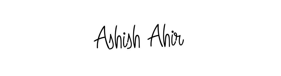 if you are searching for the best signature style for your name Ashish Ahir. so please give up your signature search. here we have designed multiple signature styles  using Angelique-Rose-font-FFP. Ashish Ahir signature style 5 images and pictures png