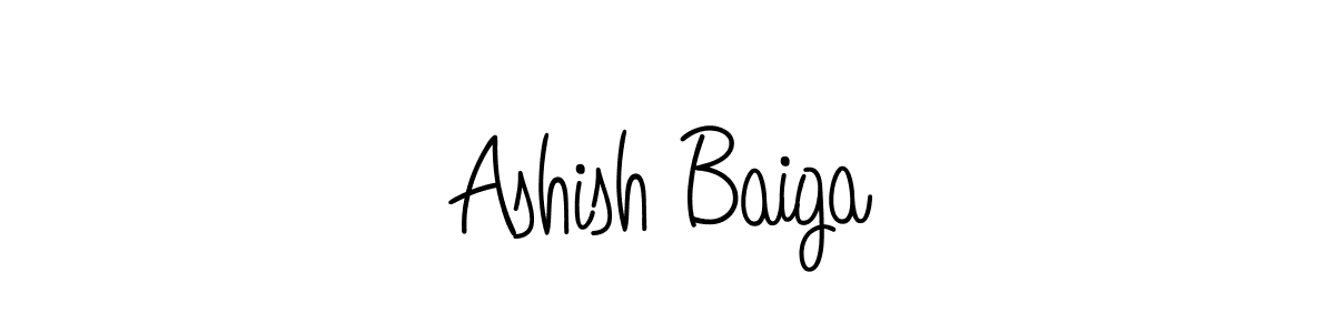 This is the best signature style for the Ashish Baiga name. Also you like these signature font (Angelique-Rose-font-FFP). Mix name signature. Ashish Baiga signature style 5 images and pictures png