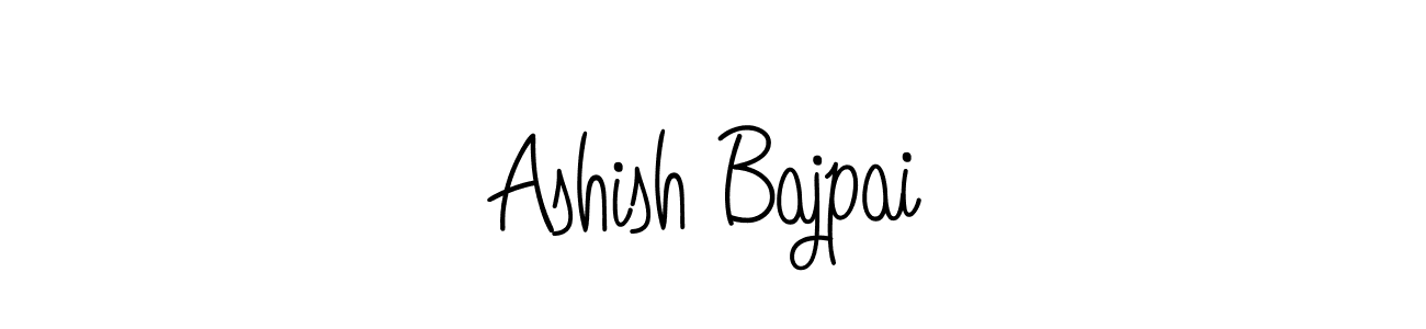 Design your own signature with our free online signature maker. With this signature software, you can create a handwritten (Angelique-Rose-font-FFP) signature for name Ashish Bajpai. Ashish Bajpai signature style 5 images and pictures png