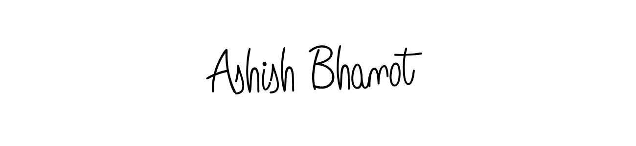 Make a beautiful signature design for name Ashish Bhanot. With this signature (Angelique-Rose-font-FFP) style, you can create a handwritten signature for free. Ashish Bhanot signature style 5 images and pictures png